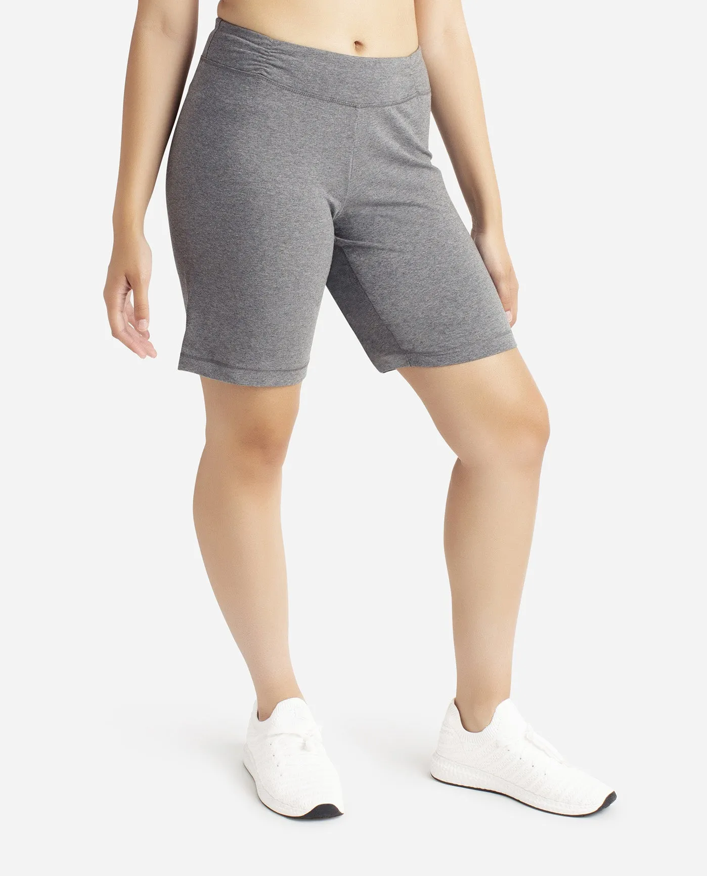 Essential Side Shirred Bermuda Short