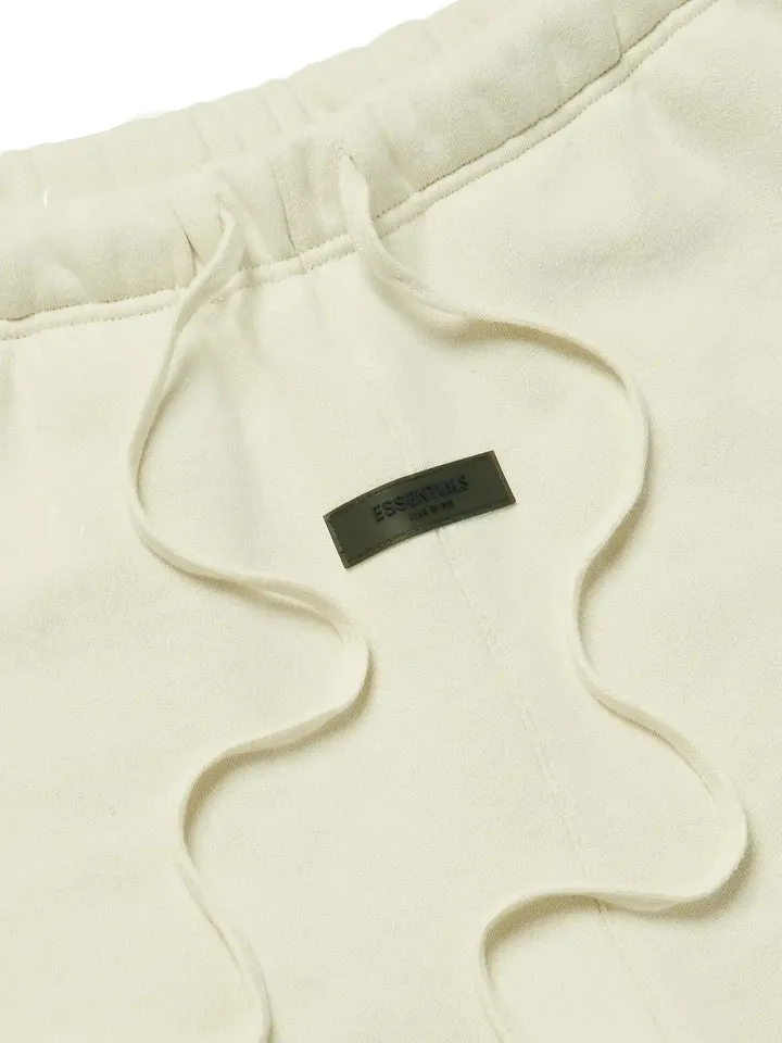 FEAR OF GOD ESSENTIALS EGGSHELL SHORTS AND TEE SETS