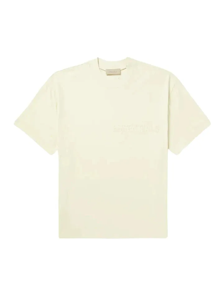 FEAR OF GOD ESSENTIALS EGGSHELL SHORTS AND TEE SETS