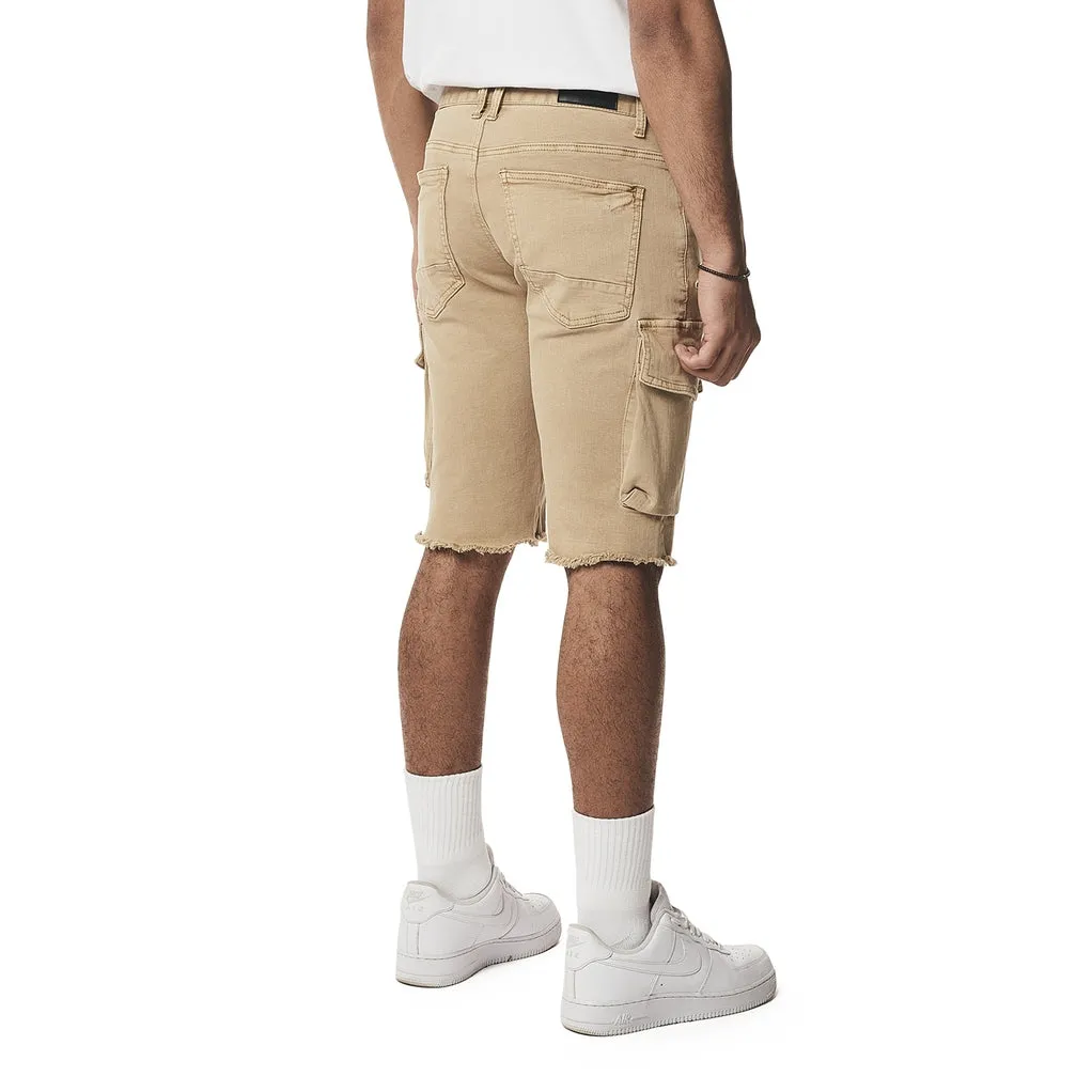 Forest Collection Cargo Twill Shorts - Khaki