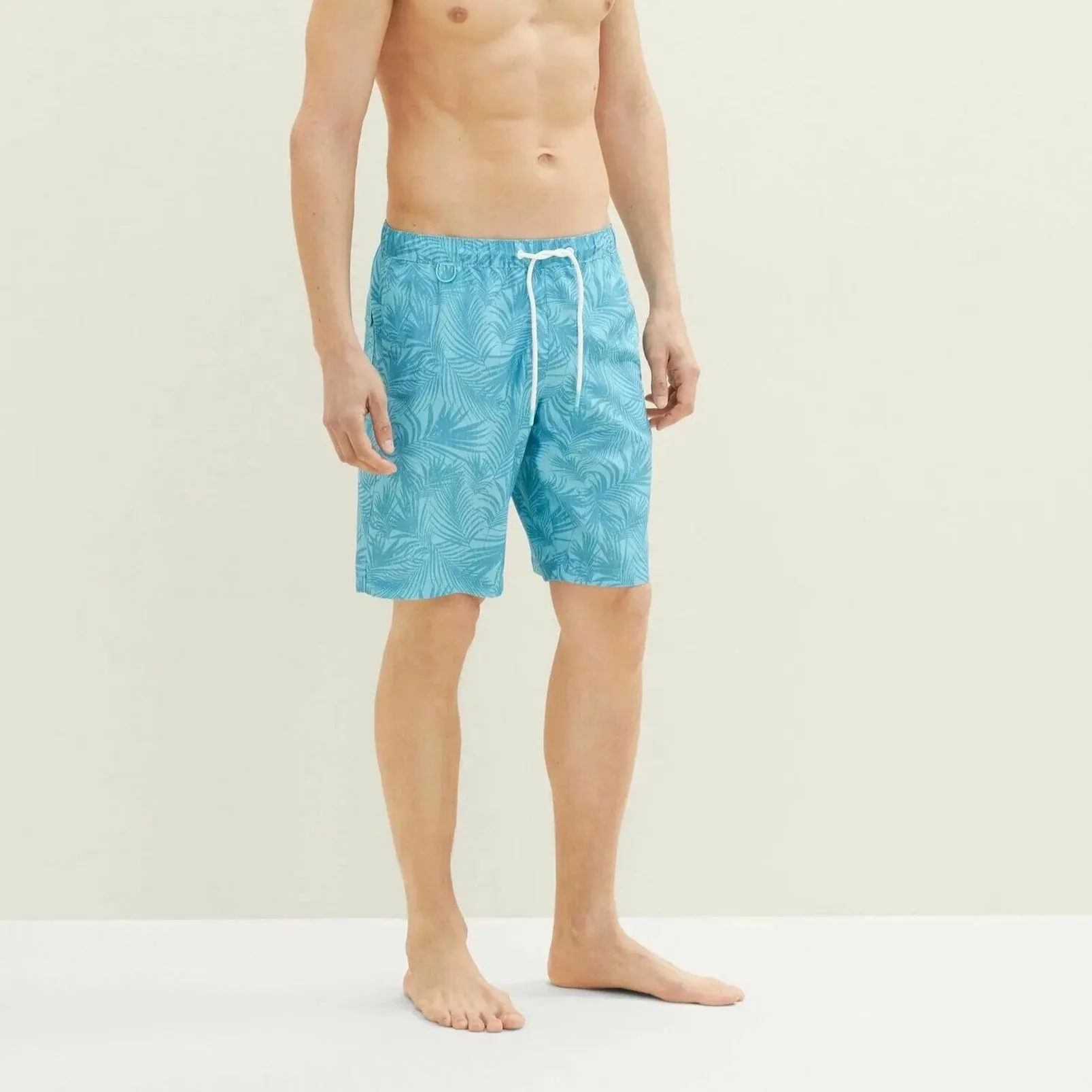 Frond Swim Shorts (Blue)