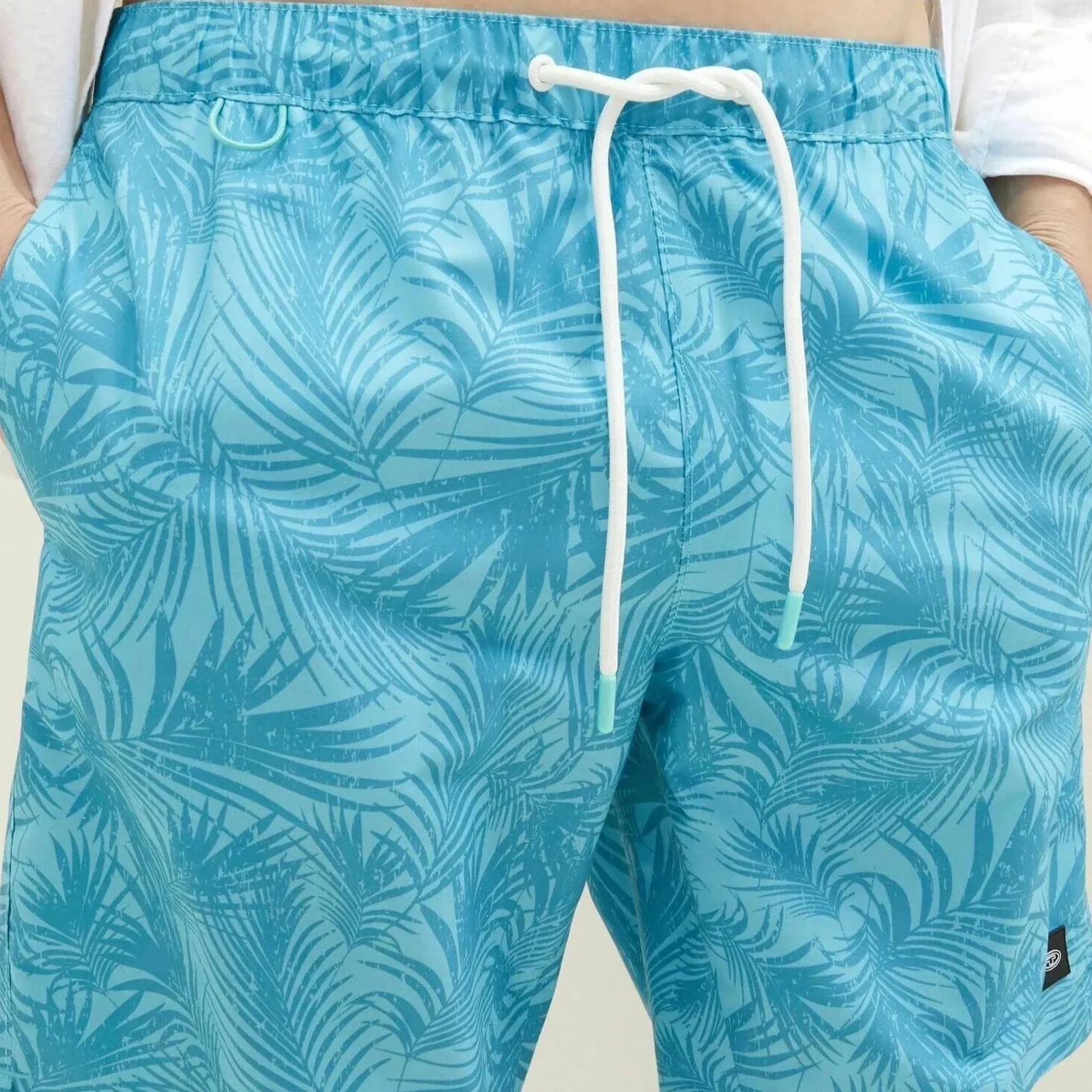 Frond Swim Shorts (Blue)