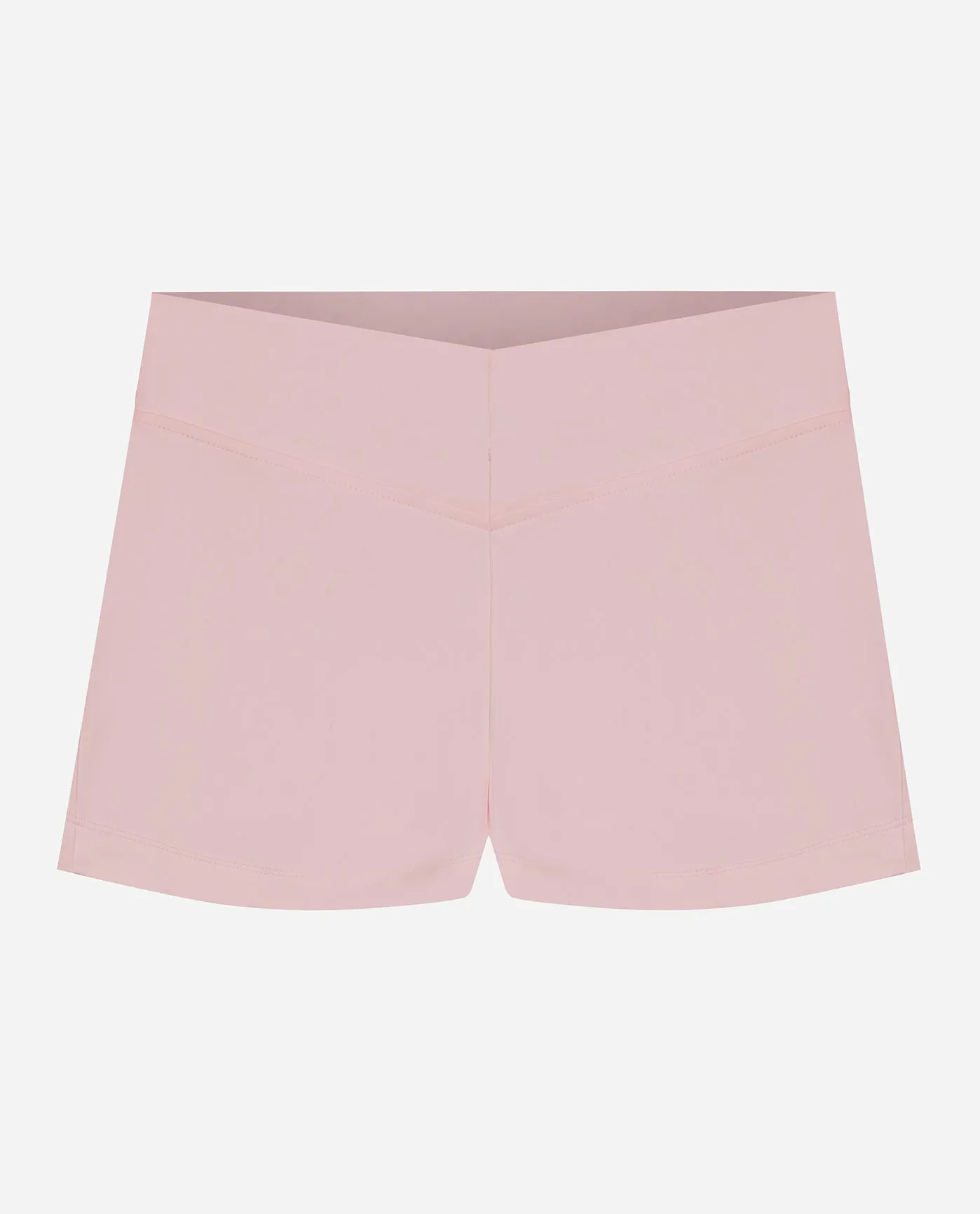 Girls Basic 2 Inch V-Front Dance Shorts