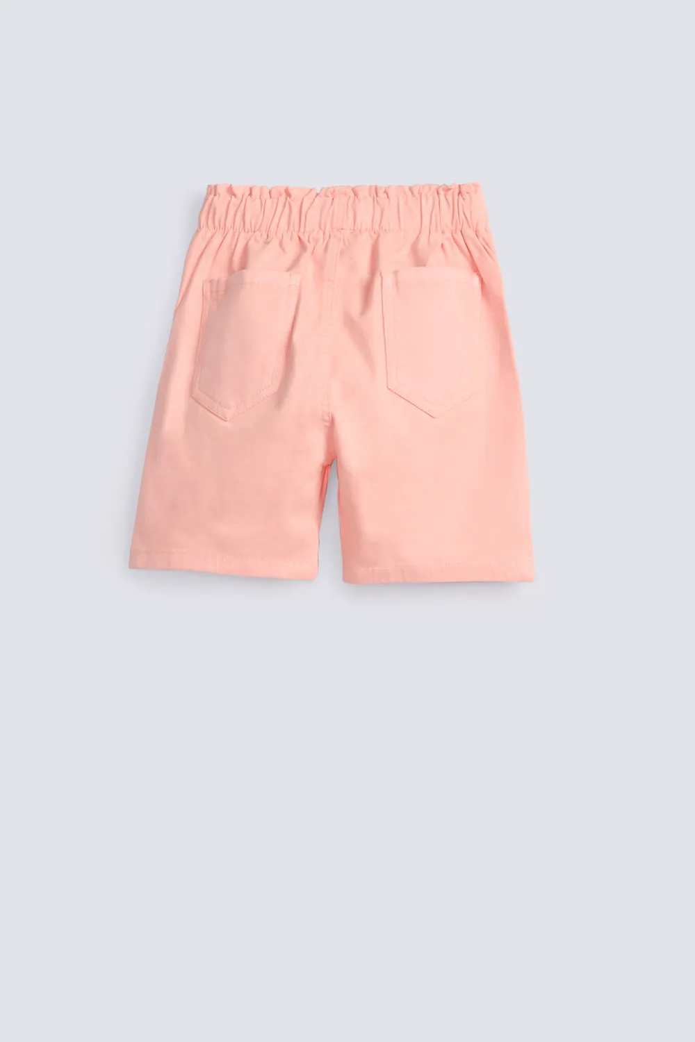 GIRLS EMBROIDERED SHORTS