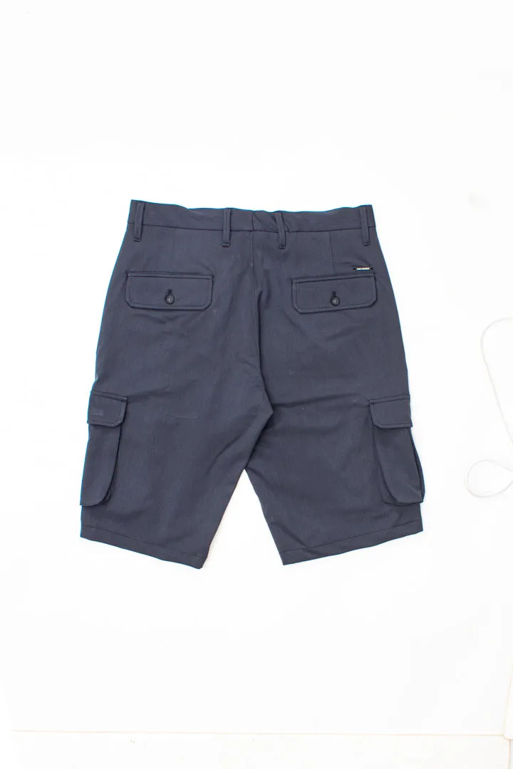 Grey All Weather Stretch Cargo Shorts