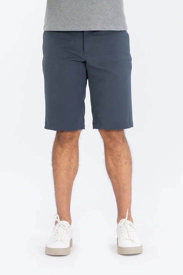 Grey All Weather Stretch Chino Shorts