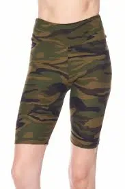 Huntress Biker Shorts Yoga Band