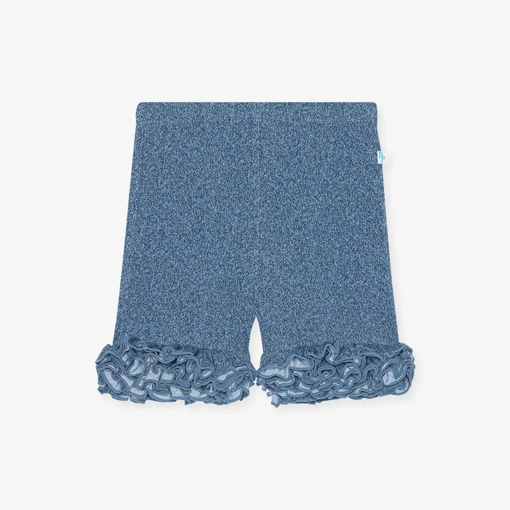 Indigo Denim Cha-Cha Shorts