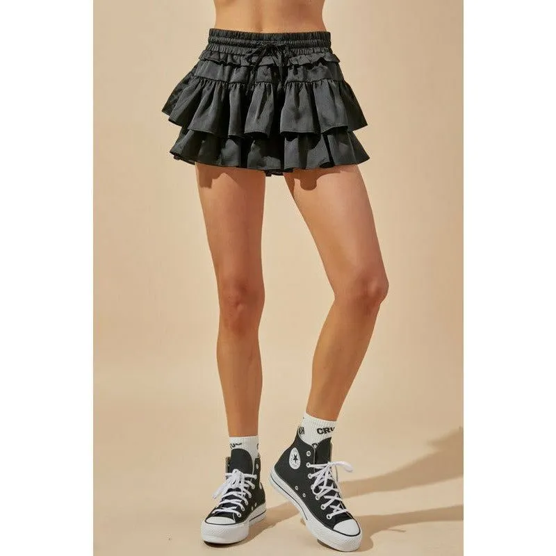 It's a Party Ruffle Tiered Skort