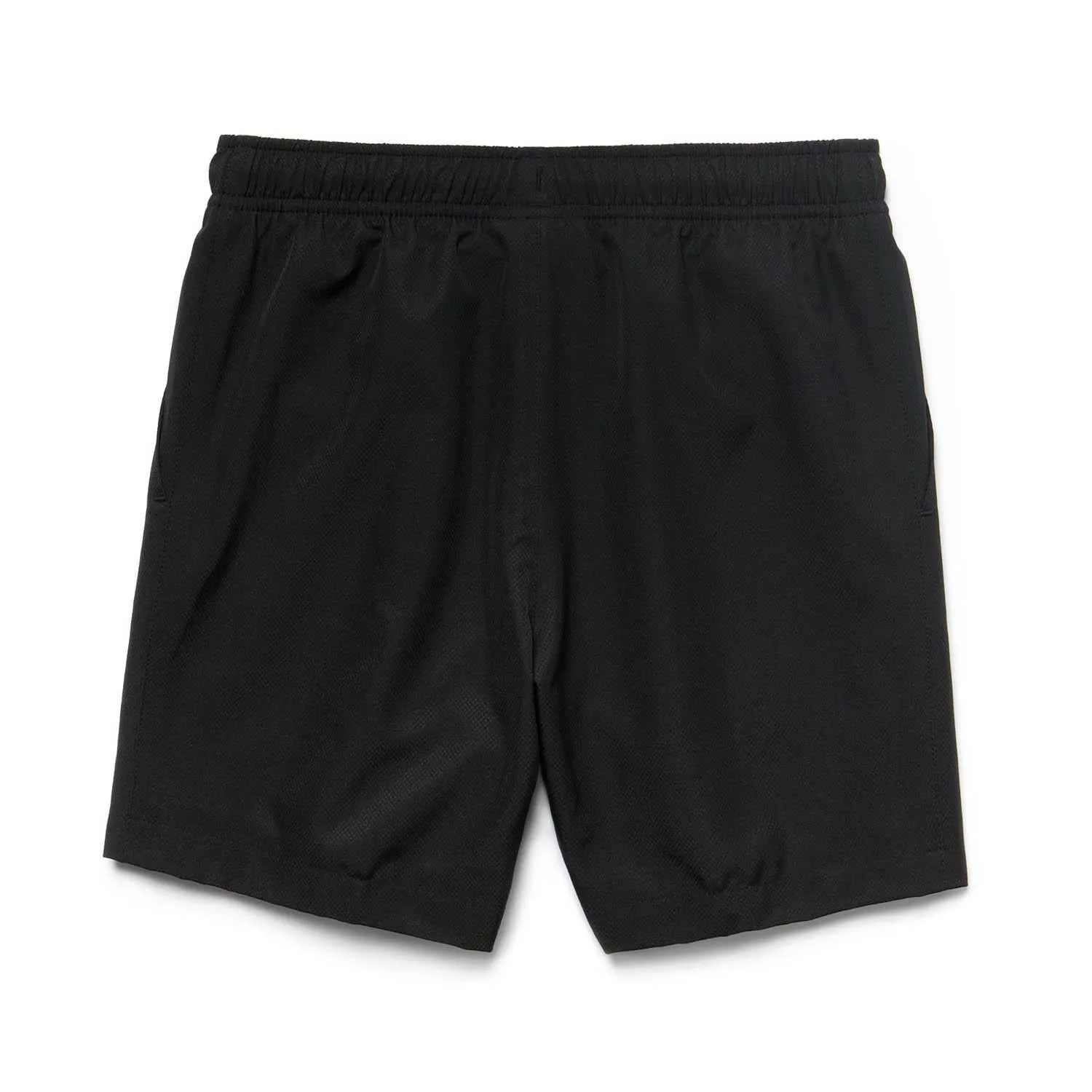 Lacoste Black Tennis Shorts Jersey Lined