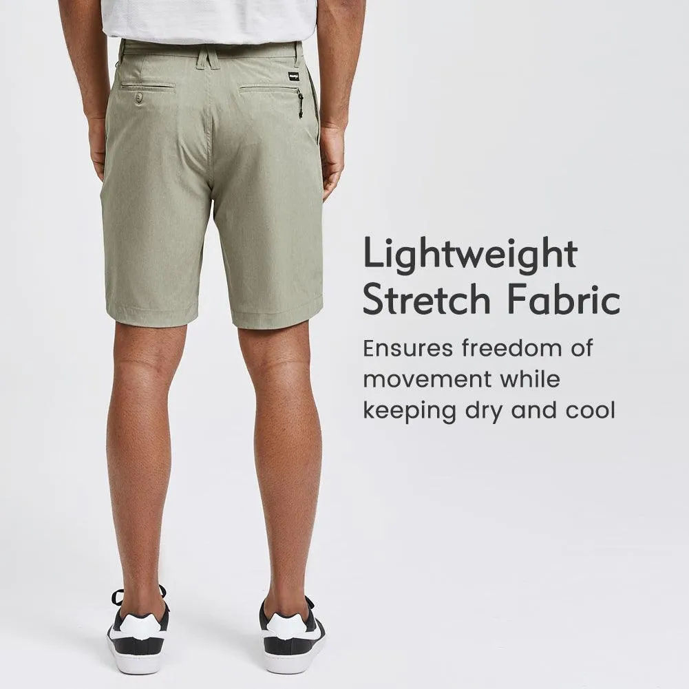 Men's 9 Inseam Slim-fit Golf Shorts