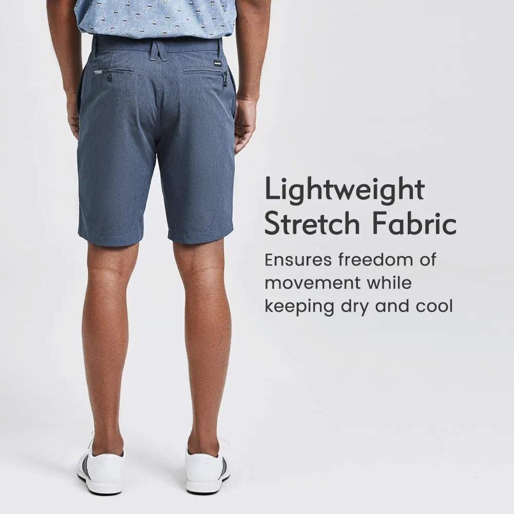 Men's 9 Inseam Slim-fit Golf Shorts