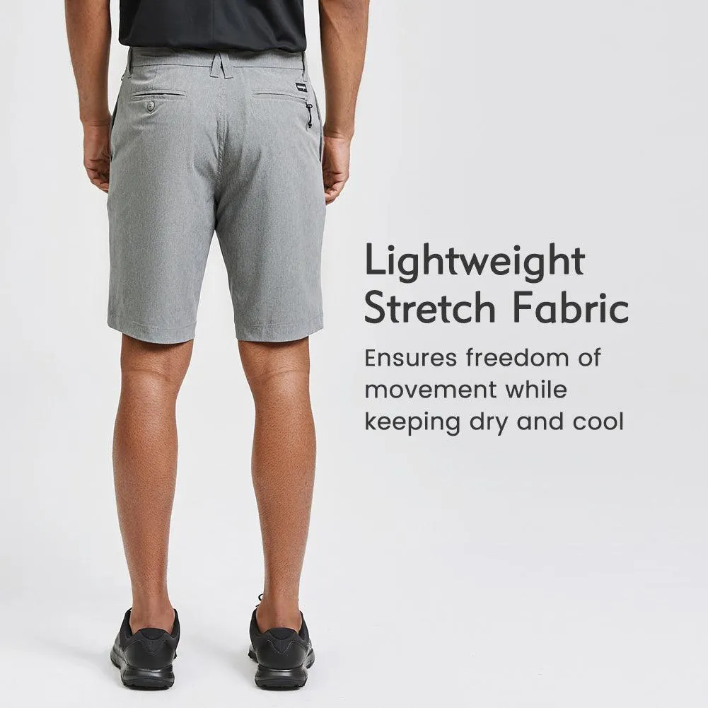 Men's 9 Inseam Slim-fit Golf Shorts