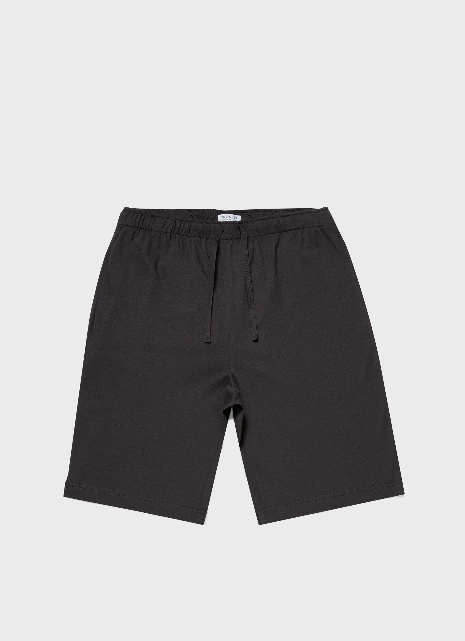 Men's Cotton Modal Lounge Shorts in Charcoal