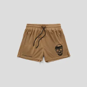 Mesh Training Shorts - Sand