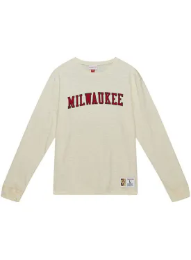 Mitchell & Ness HWC Slub Legendary Milwaukee Bucks Long Sleeve T-Shirt