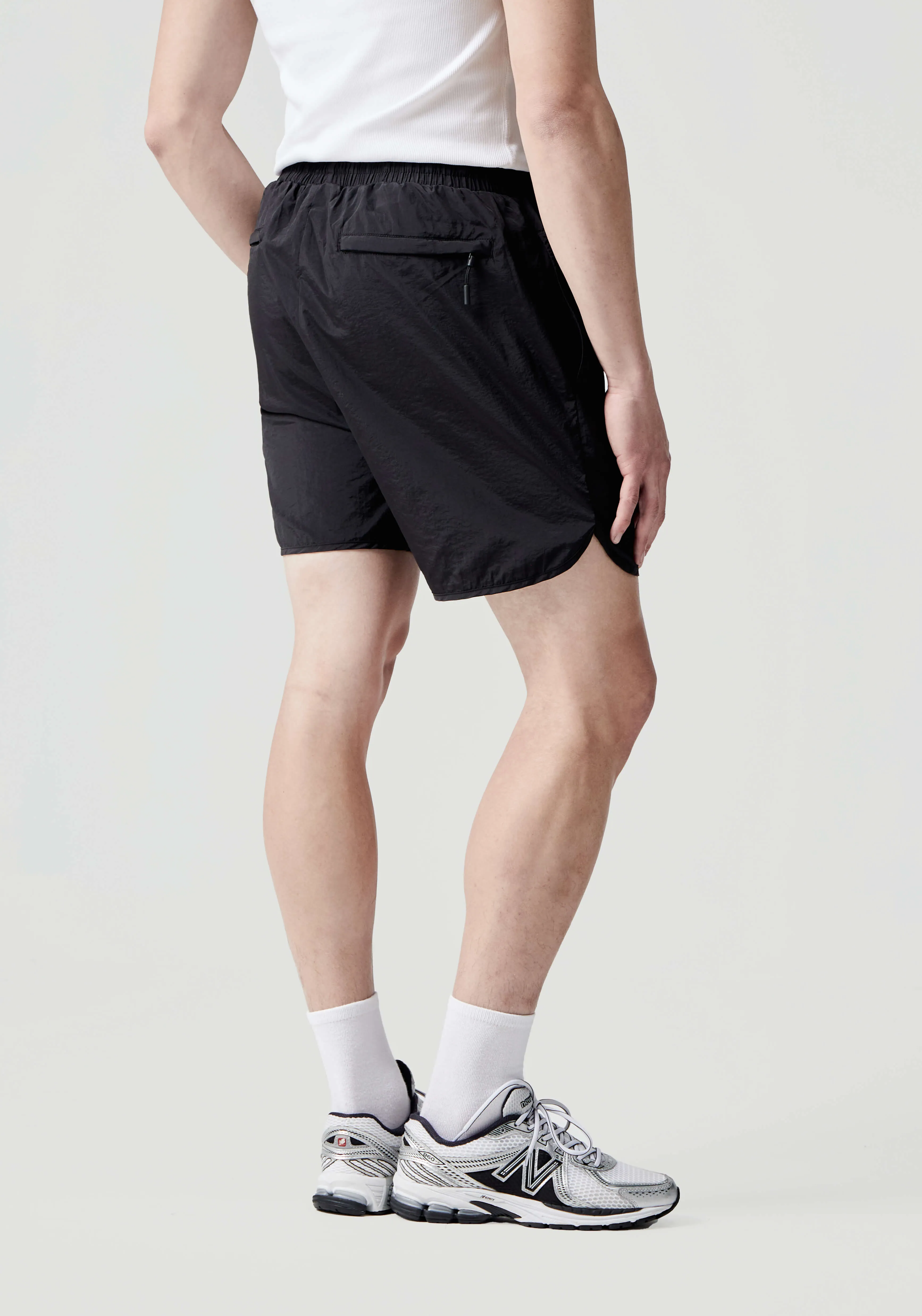 MKI CRINKLE NYLON SHORTS