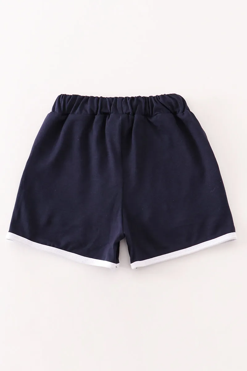 Navy Boy Shorts