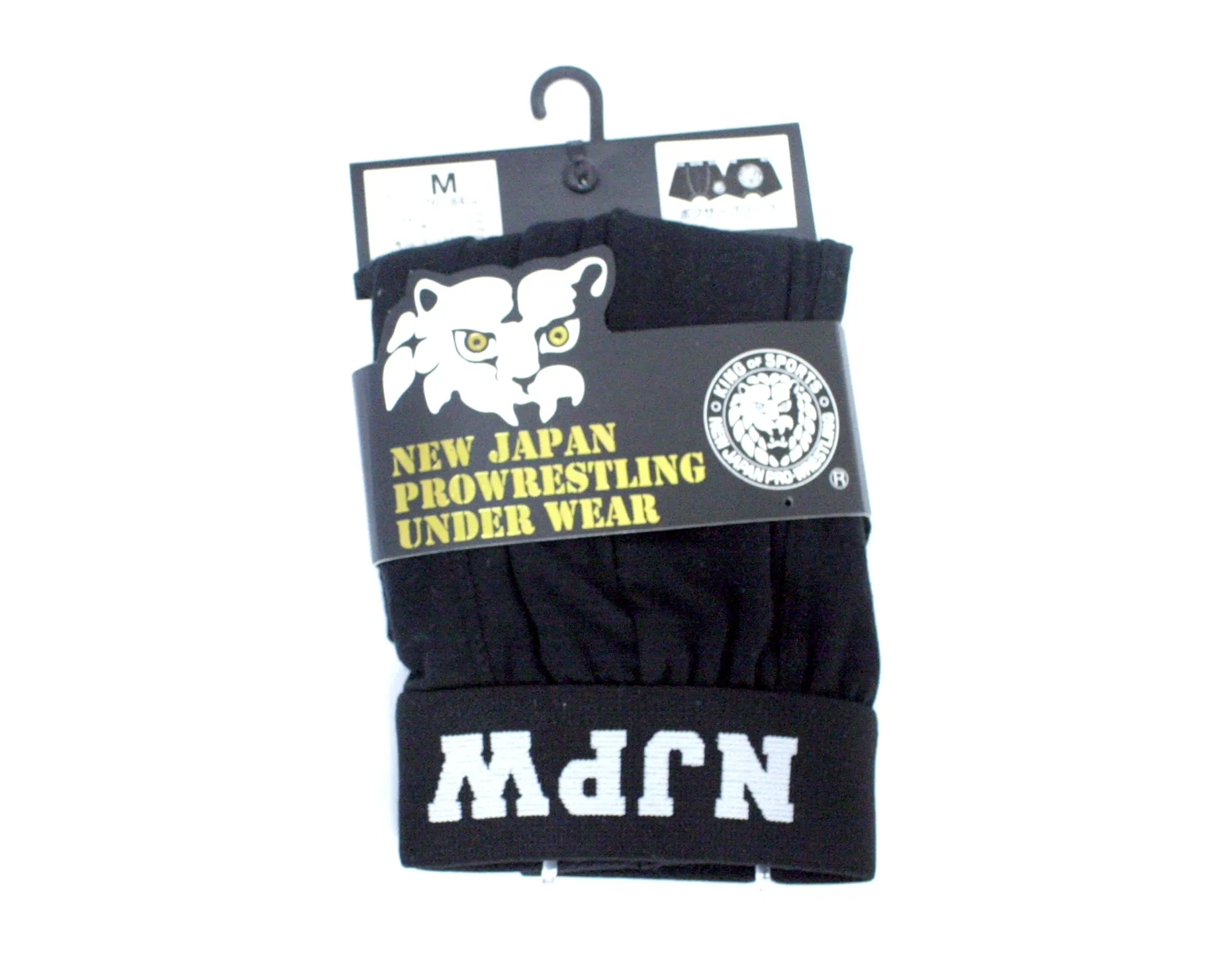 NJPW LIONMARK BOXER SHORTS MEDIUM