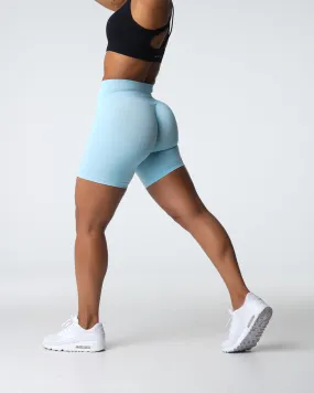 Pastel Blue Pro Seamless Shorts