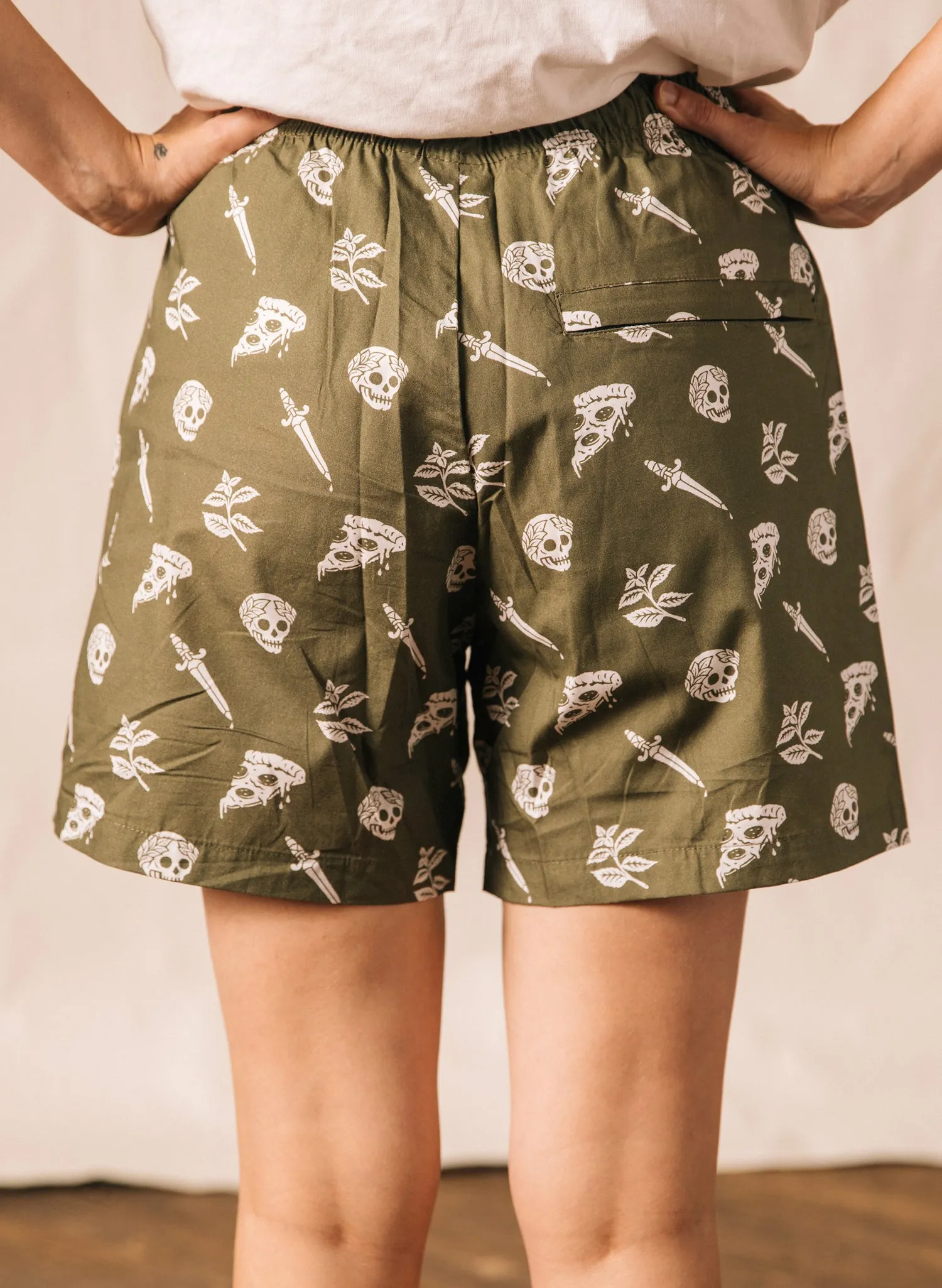 Pizza Slayer Walk Shorts