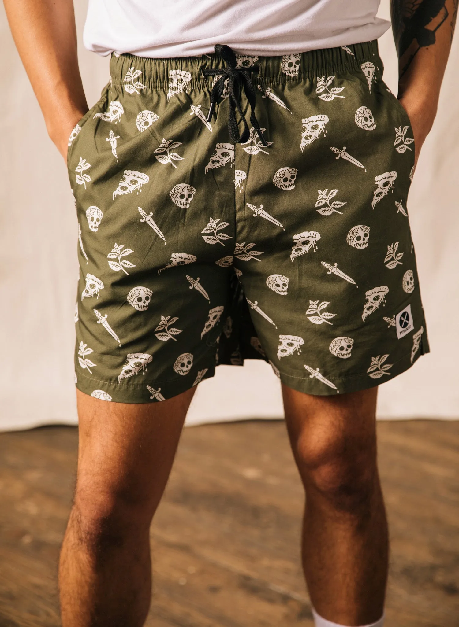 Pizza Slayer Walk Shorts