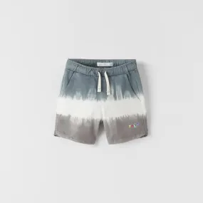 Premium Quality Tie & Dye Soft Cotton Short For Kids (HU-11750)