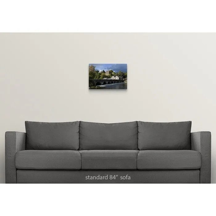 "15 arch Bridge over the River Suir and 12th Century Castle" Canvas Wall Art