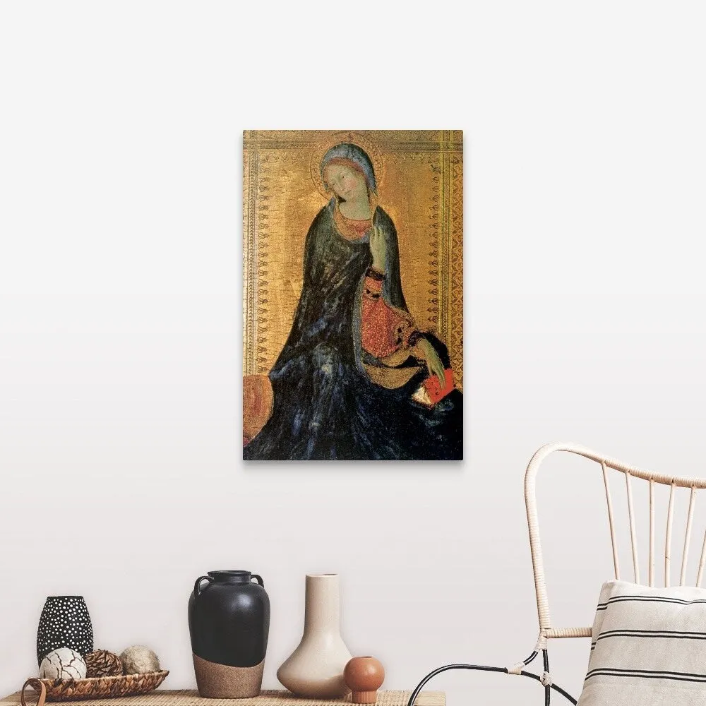 "'Madonna of the Annunciation' painting" Canvas Wall Art