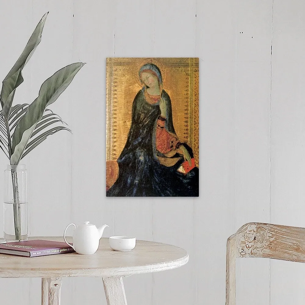 "'Madonna of the Annunciation' painting" Canvas Wall Art