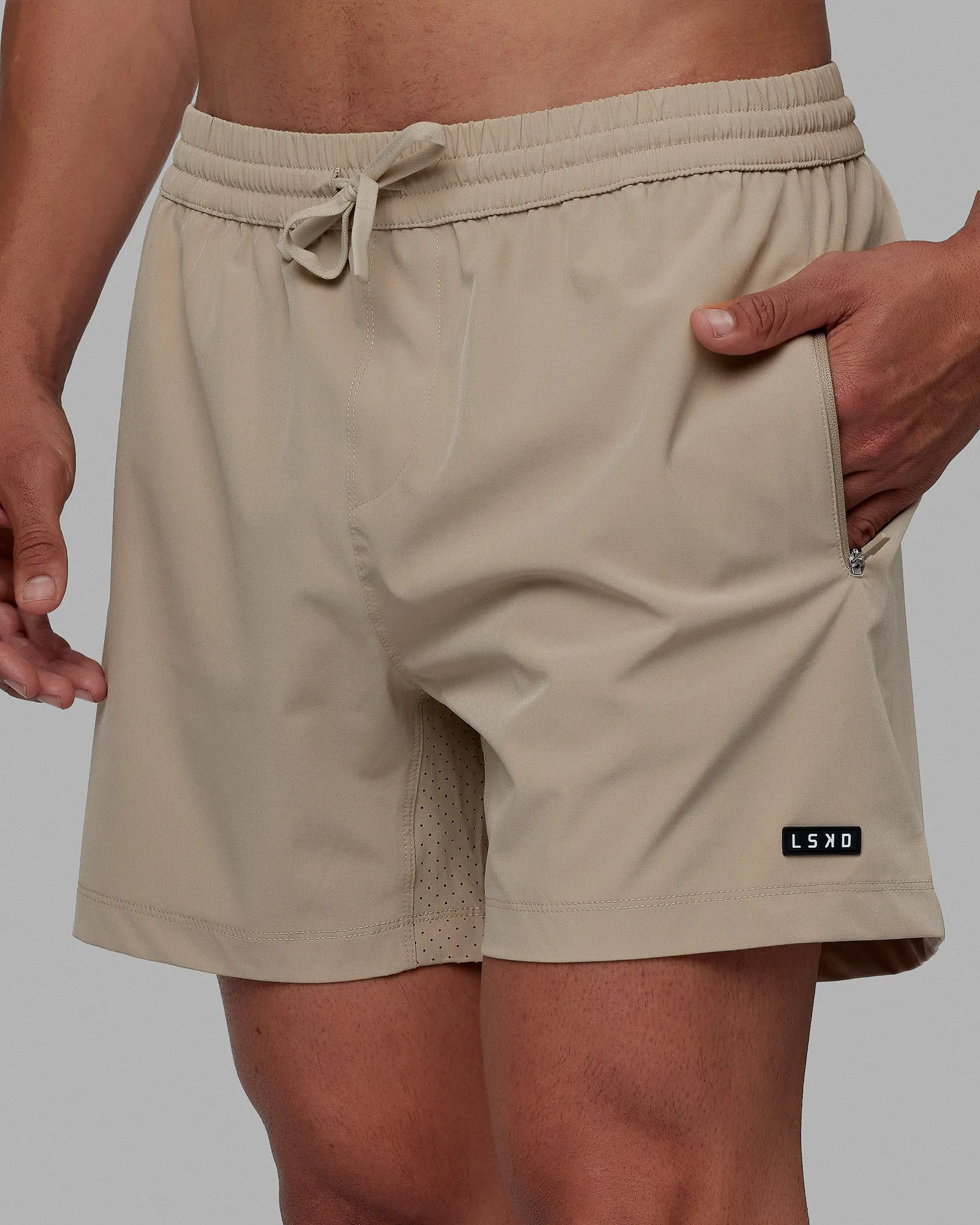 Rep 5" Performance Shorts - Taupe