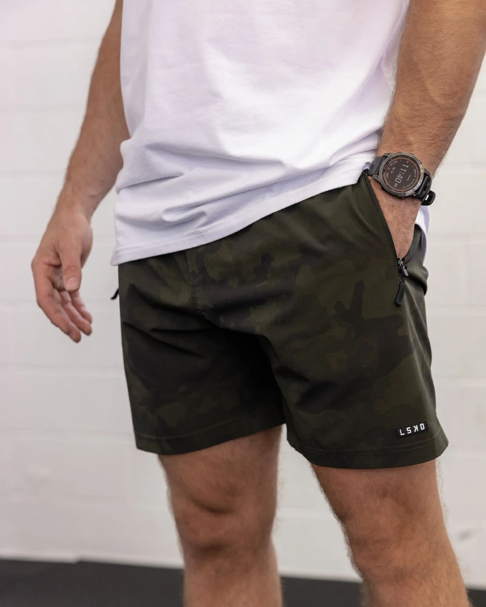 Rep 7" Performance Shorts - Dark Olive Camo