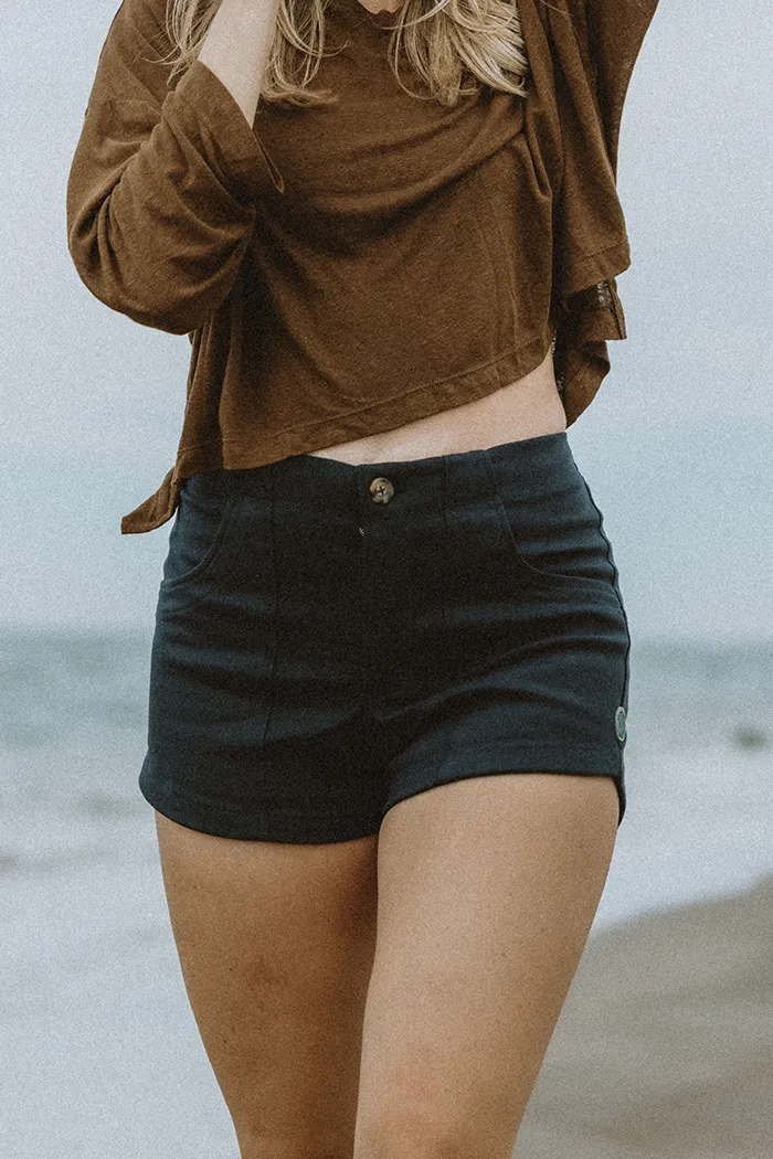 Retro Pocket Shorts - Navy Twill