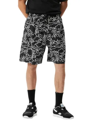 Script Organic Elastic Waist Shorts