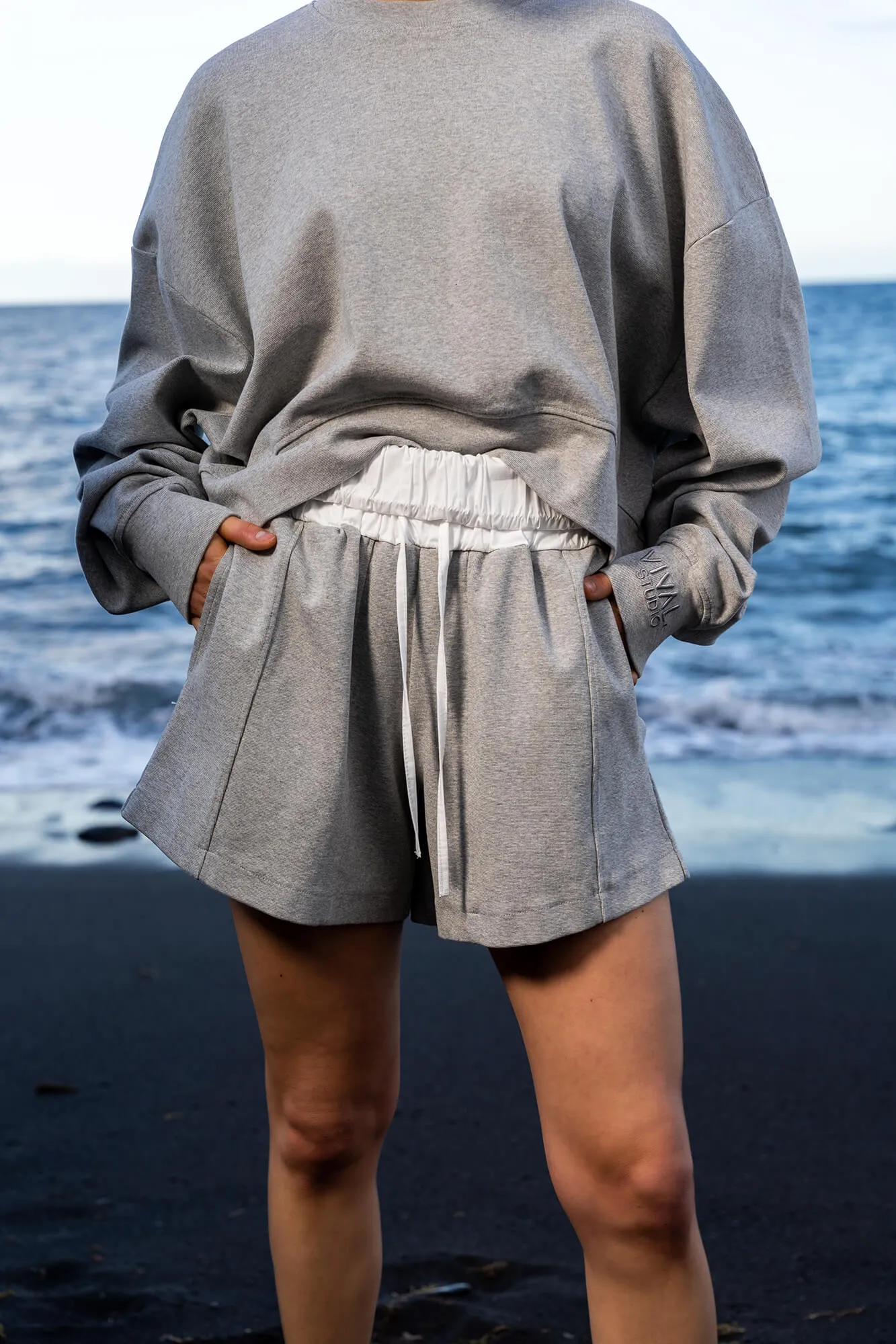 Shorts Gray (Grau Melange)