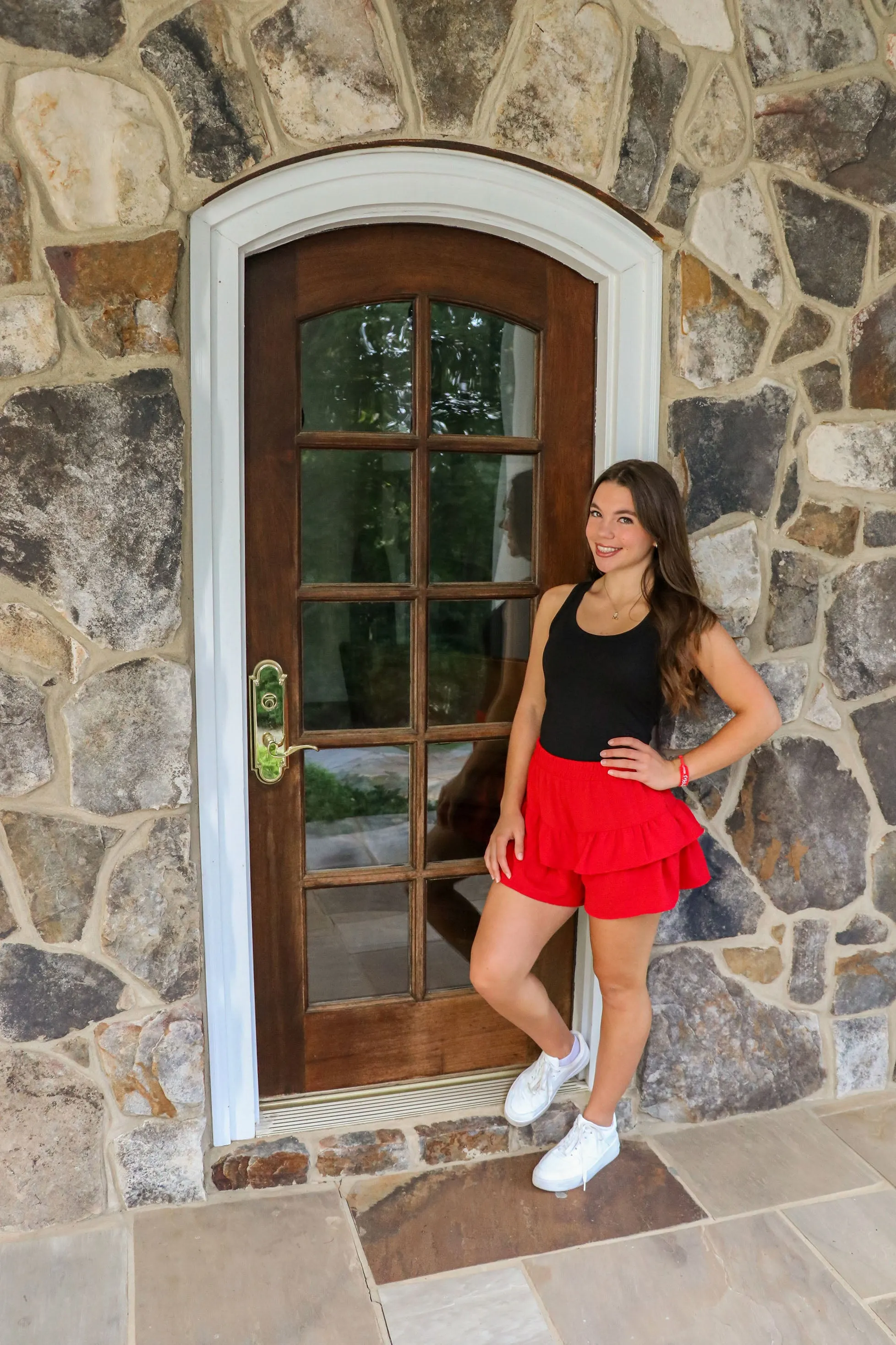 Show Stopper Red Shorts