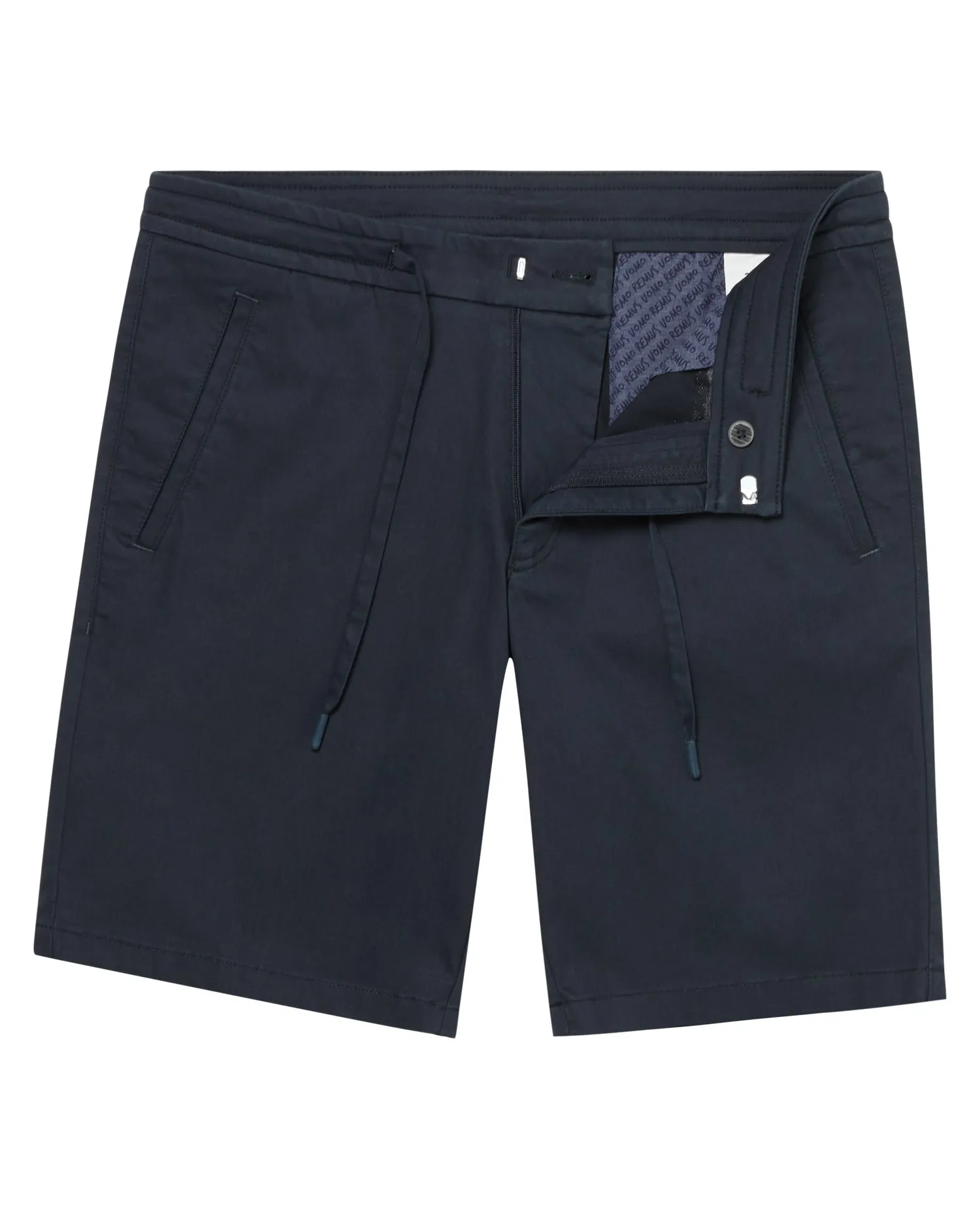 Slim Leg Cotton Stretch Chino Shorts