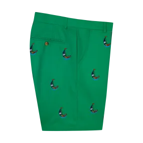 STAPLE CHINO SHORTS-GREEN