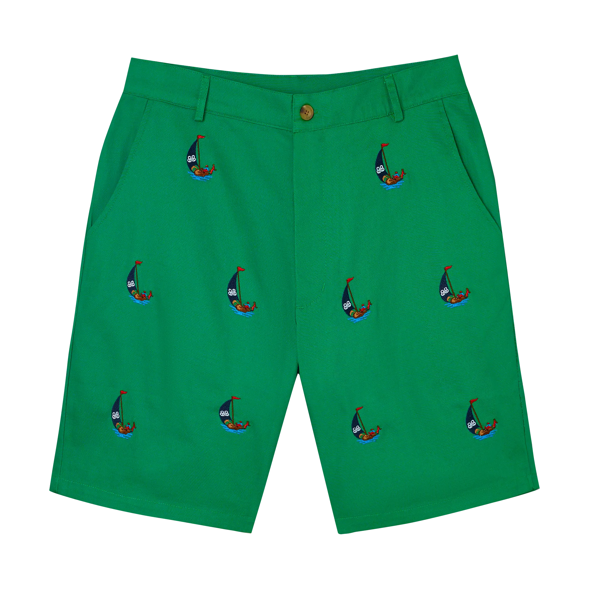 STAPLE CHINO SHORTS-GREEN