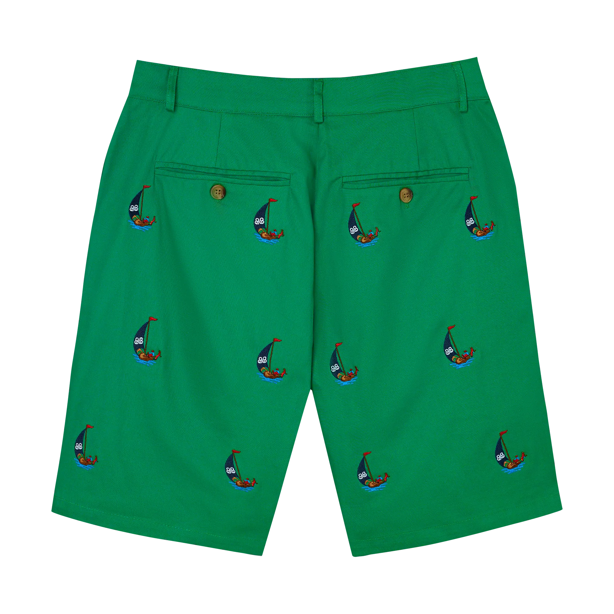 STAPLE CHINO SHORTS-GREEN