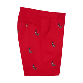 STAPLE CHINO SHORTS-RED