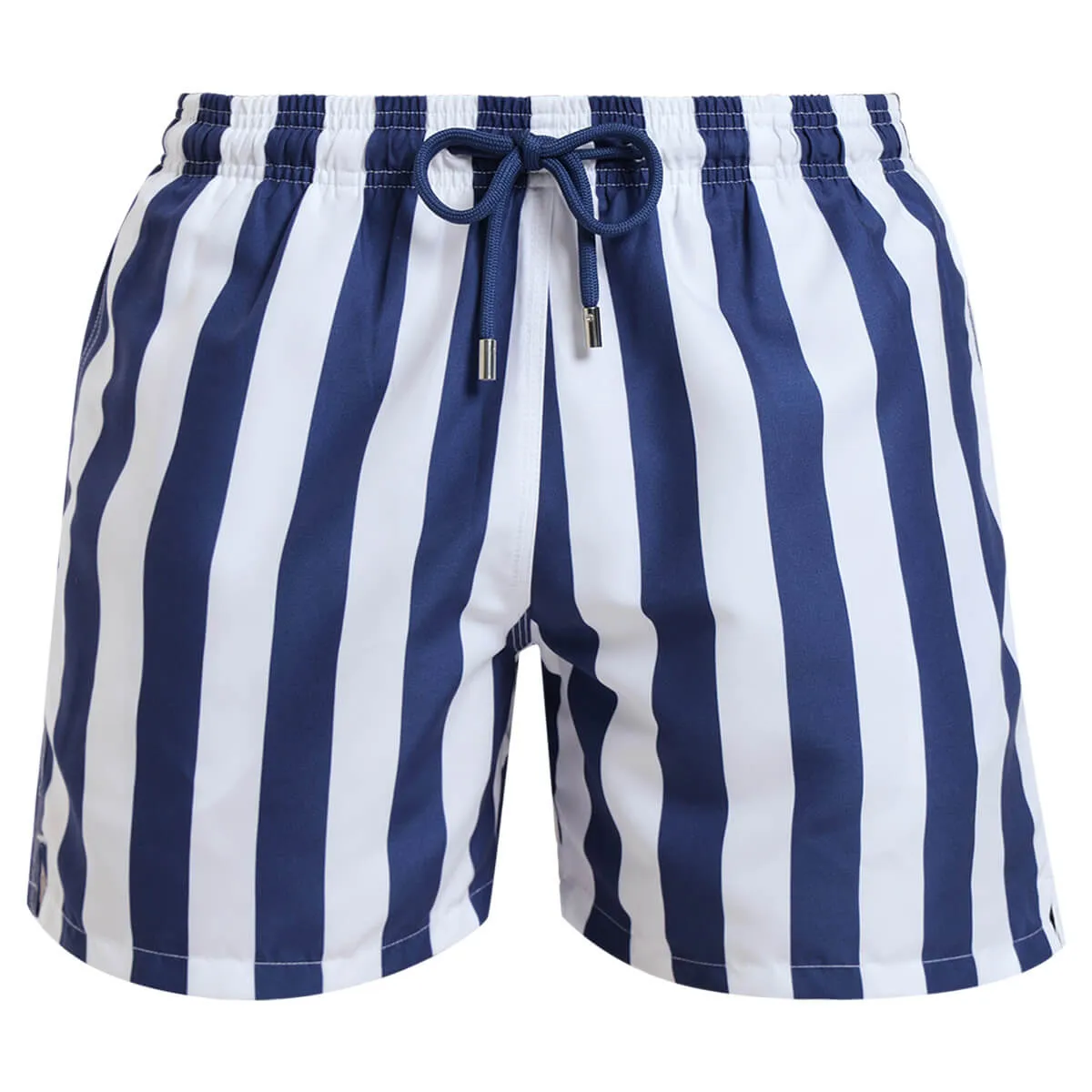 Swim Shorts - Stripes | Navy & White