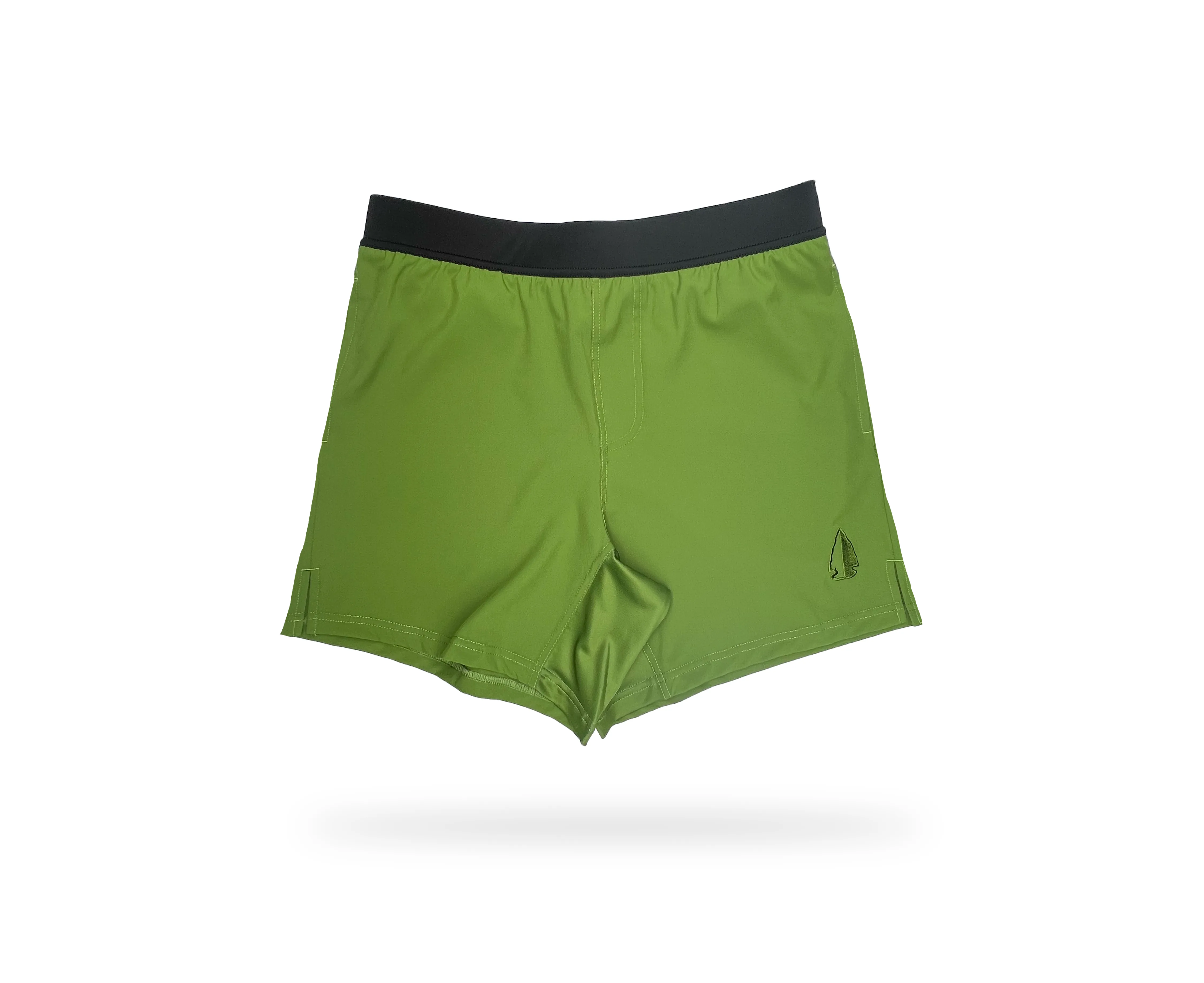 THF Athletic Shorts - Olive Fresco