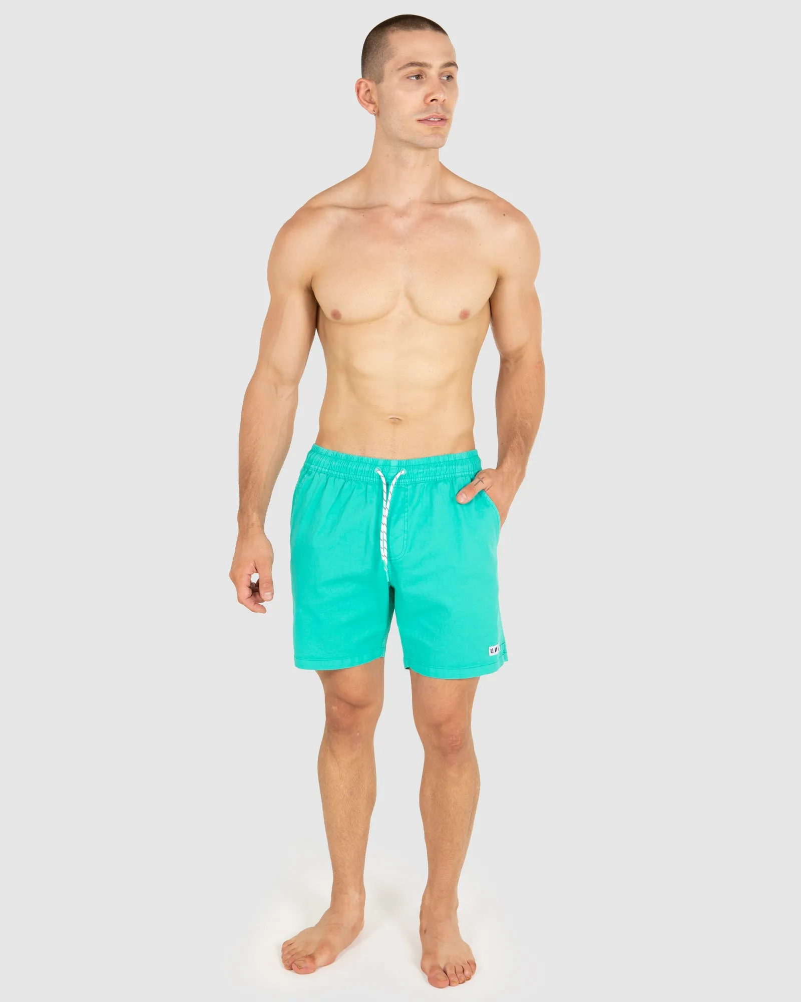 UNIT Vacay Mens 16" Elastic Shorts