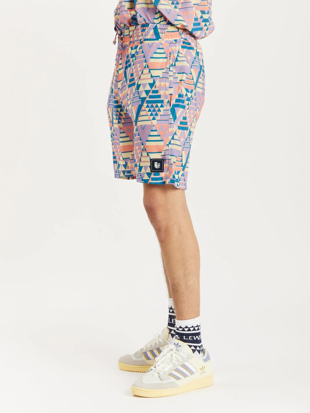 Wilder Co-Ord Retro Pattern Shorts