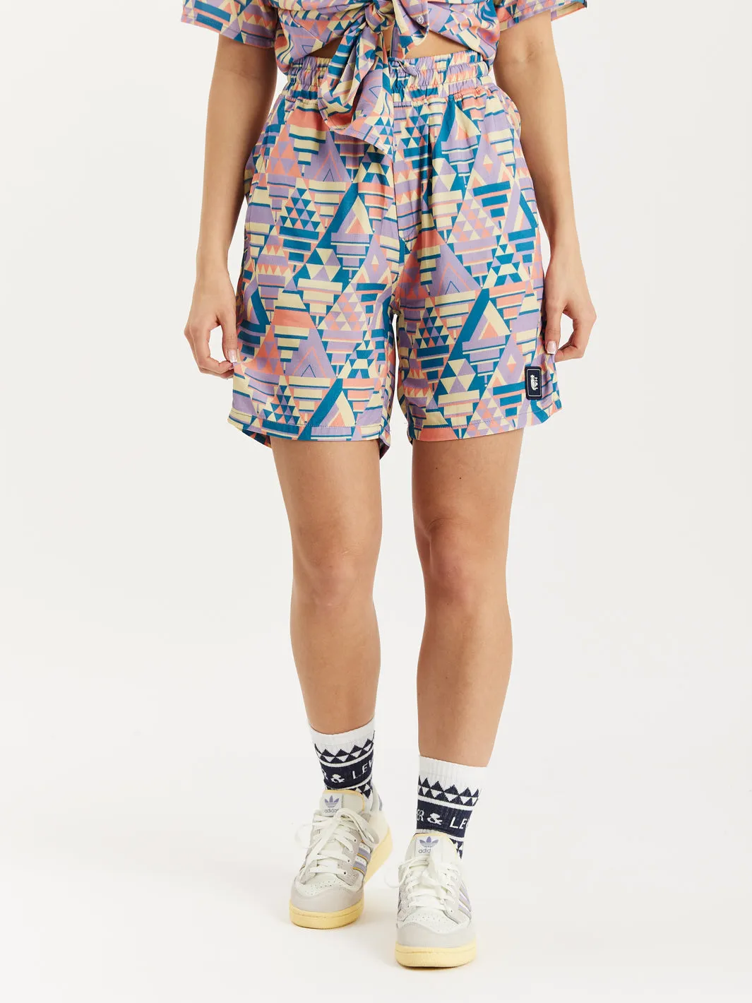 Wilder Co-Ord Retro Pattern Shorts