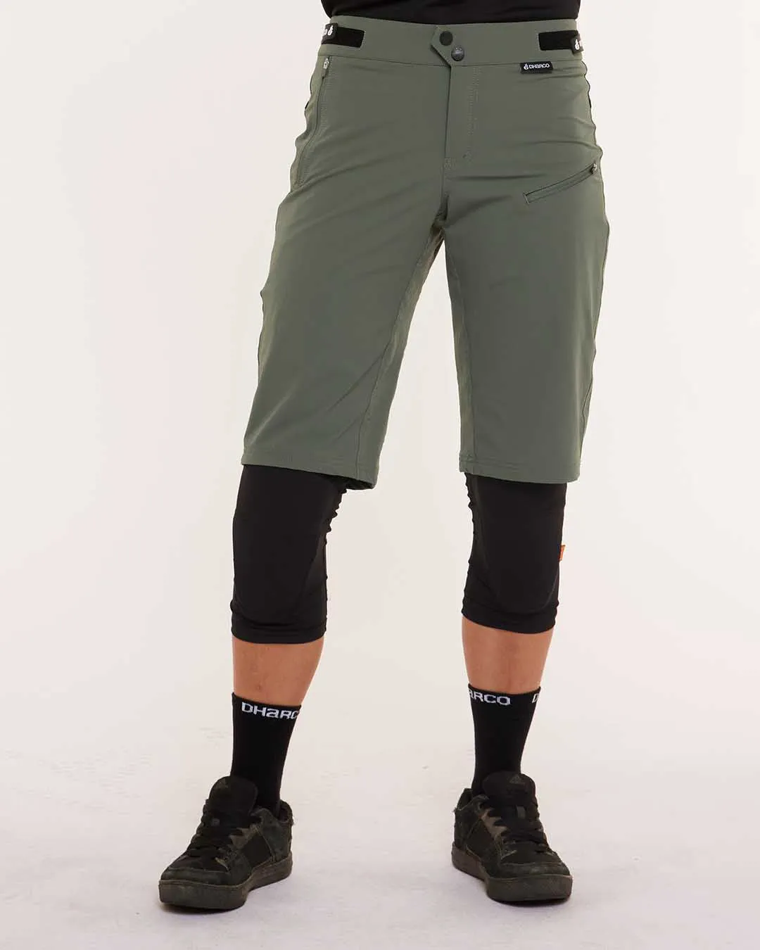 Womens Gravity Shorts | Gorilla Green