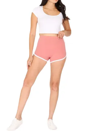 Women's High Waisted Dolphin Shorts